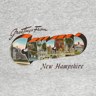 Greetings from Concord New Hampshire T-Shirt